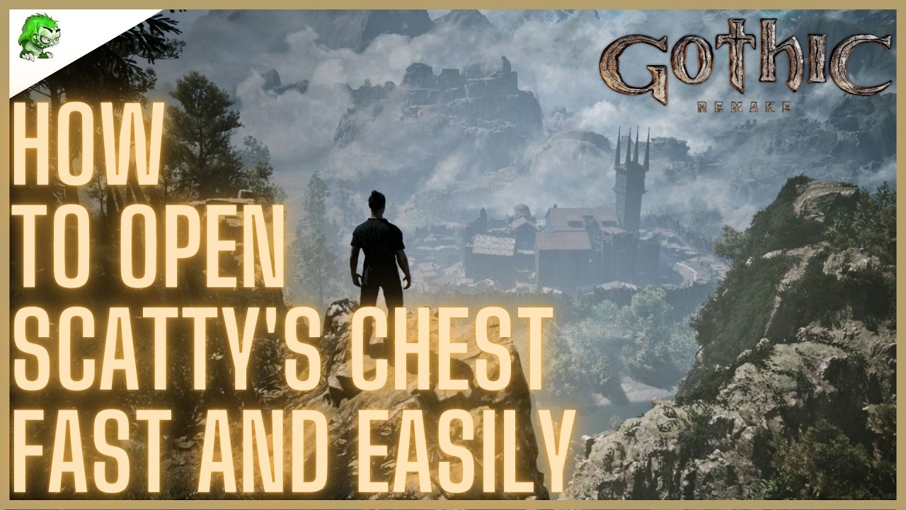 Gothic 1 Remake How to Open Scatty's Chest Fast and Easily [Lockpick Puzzle]