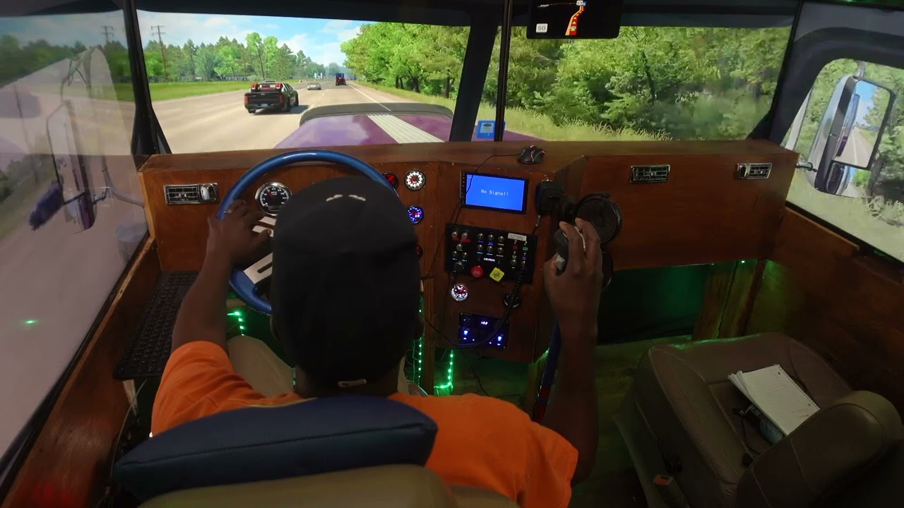 1.50 American Truck Simulator (Rollin 389) Lake Charles to Tyler Texas