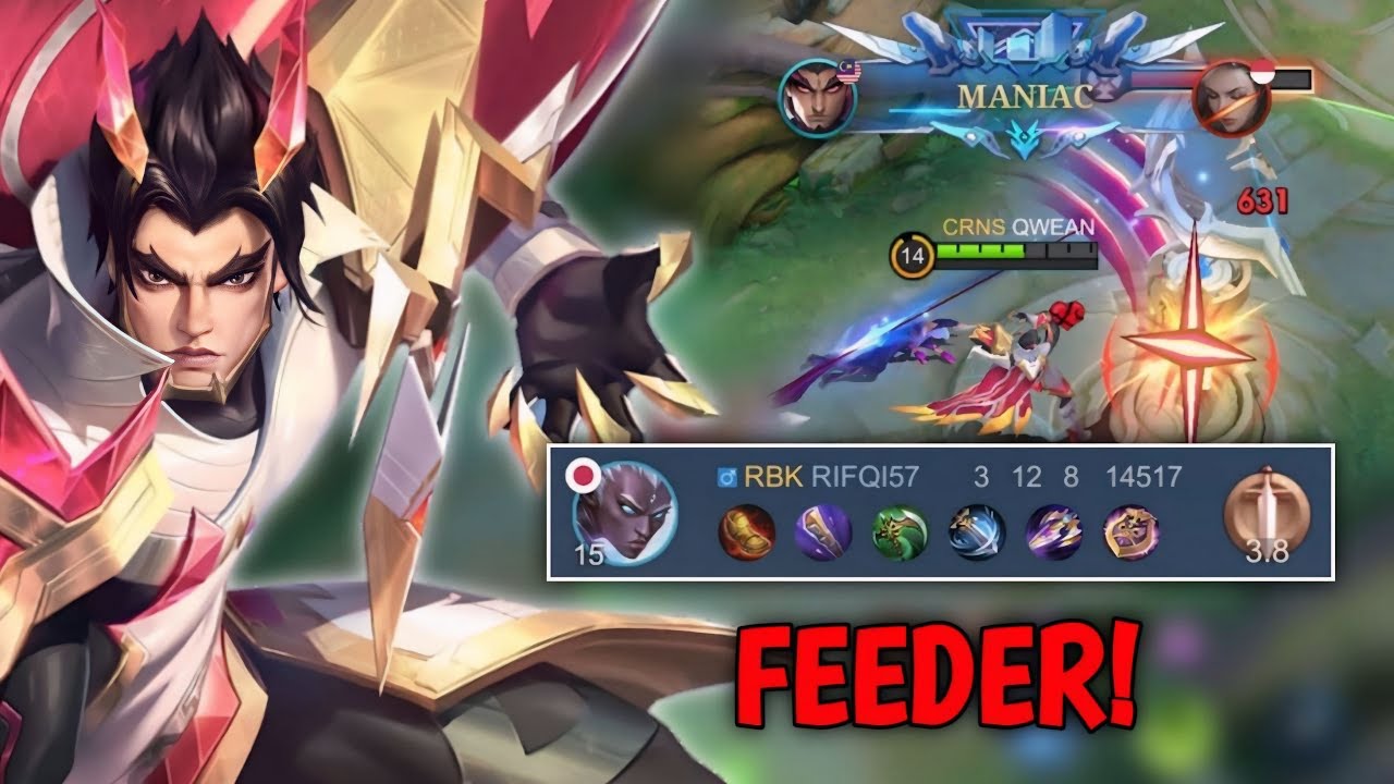 TUTORIAL MAIN YU ZHONG SAAT KONDISI KALAH & TIM FEEDER 🤫🔥