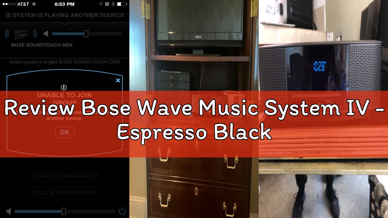 Review Bose Wave Music System IV - Espresso Black