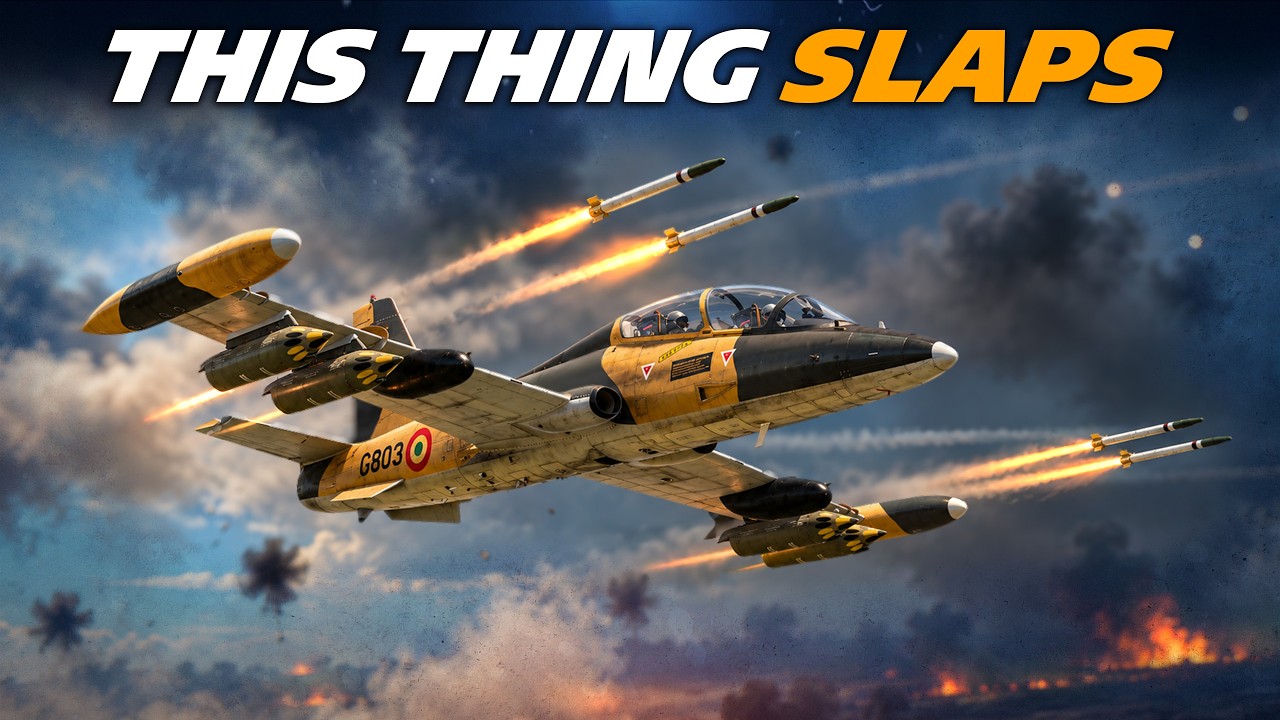 Это не A-10 Warthog, но не стоит недооценивать MB-339 Aermacchi | Digital Combat Simulator | DCS |