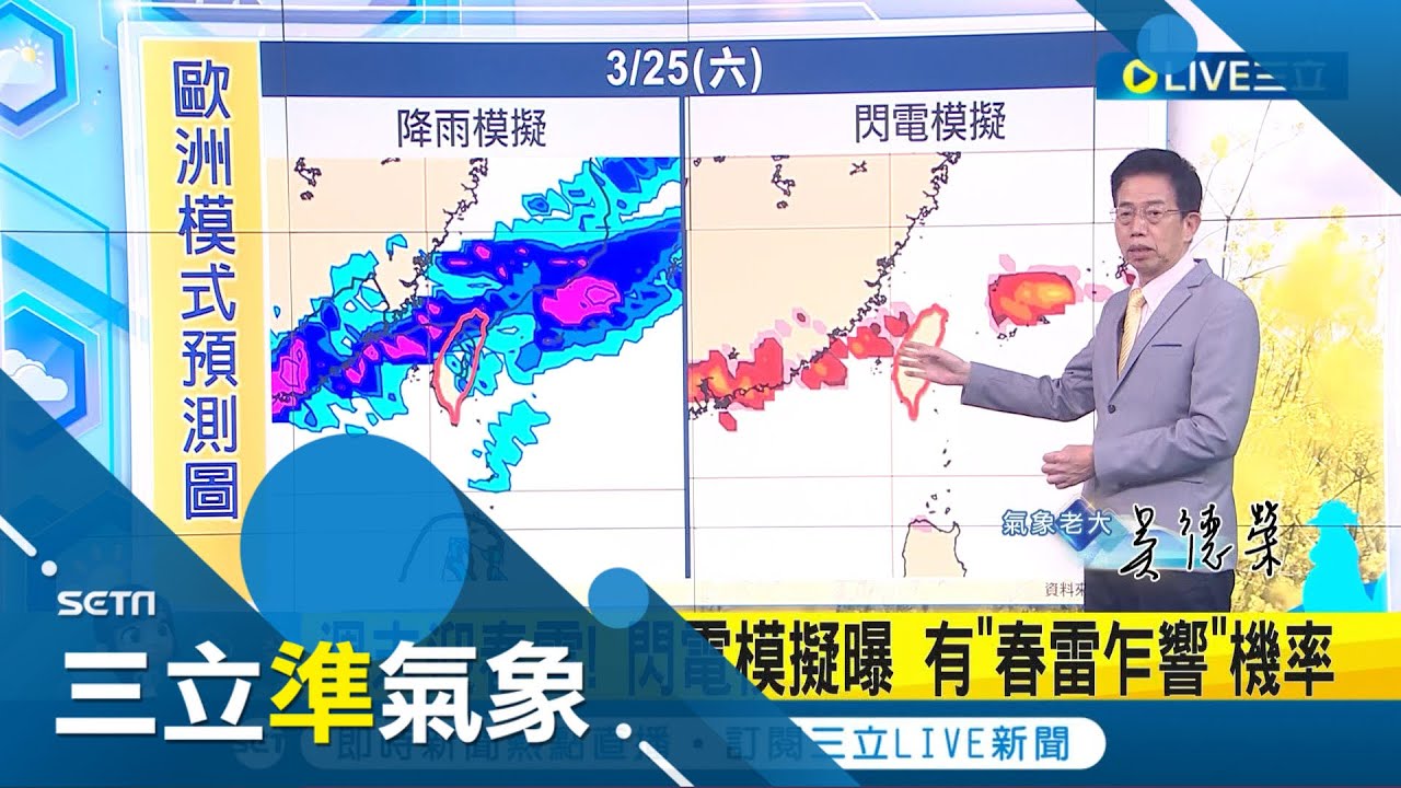 變天囉~週末降雨降溫! 鋒面襲台 北台灣