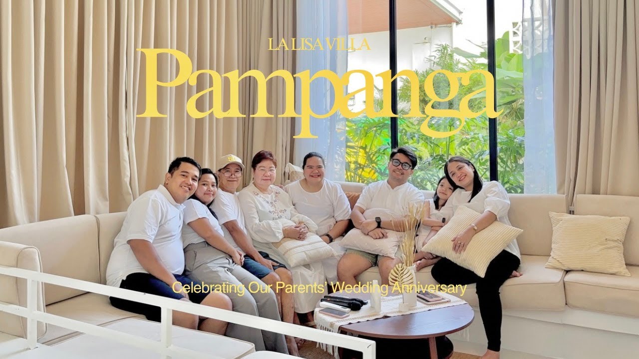 A Hidden, Private Villa in Pampanga | Celebrating Our Parents’ Wedding Anniversary