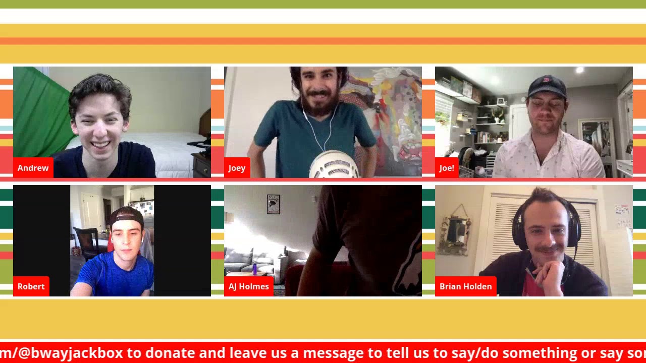 TEAM STARKID BROADWAY JACKBOX 2 - May 19, 2020
