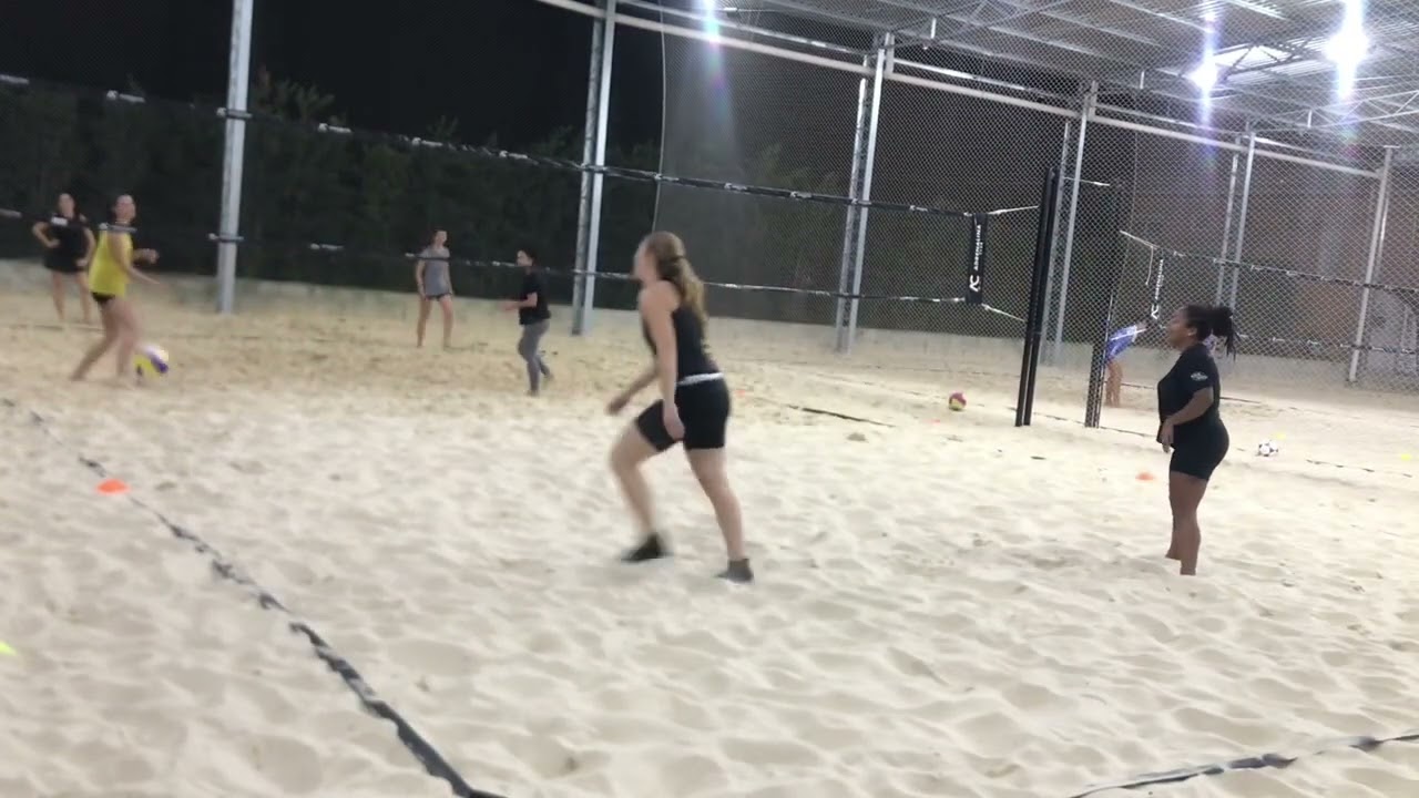 Treino vôlei de praia avançado dupla feminino !