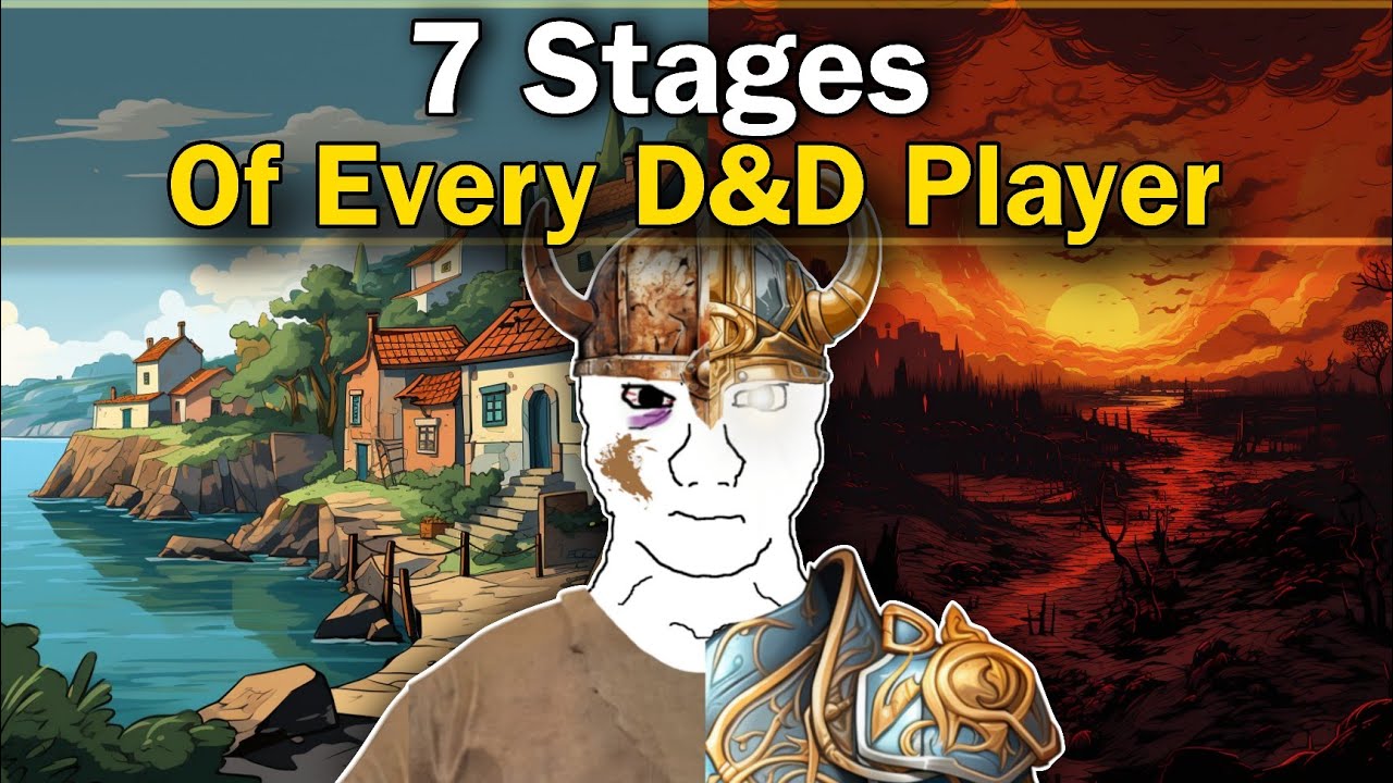 7 стадий игрока в D&D