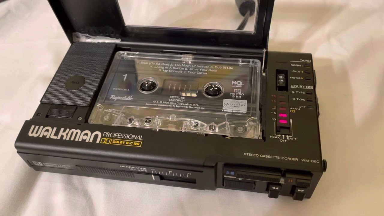Sony Walkman D6C Professional