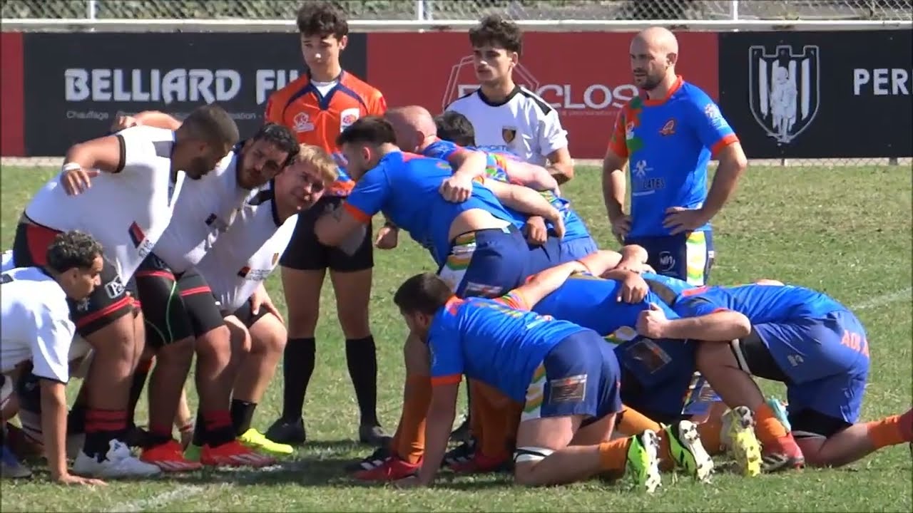 Régionale 2 Poule 2 rugby XV. . . AOCS / FLHV au stade Jean Rousset PERPIGNAN