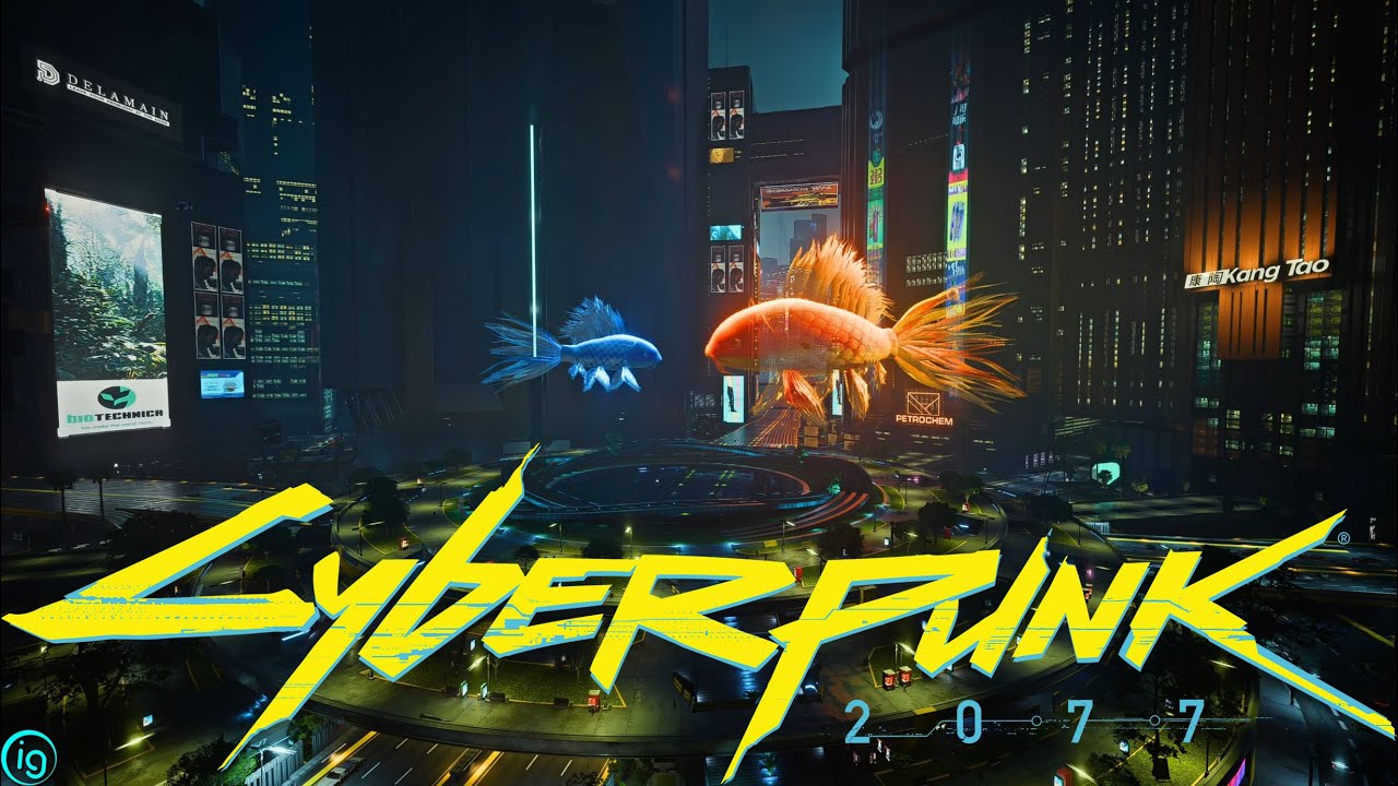 Roof of Militech HQ Ambiance | Corpo Plaza | City Center | Night City | Cyberpunk 2077