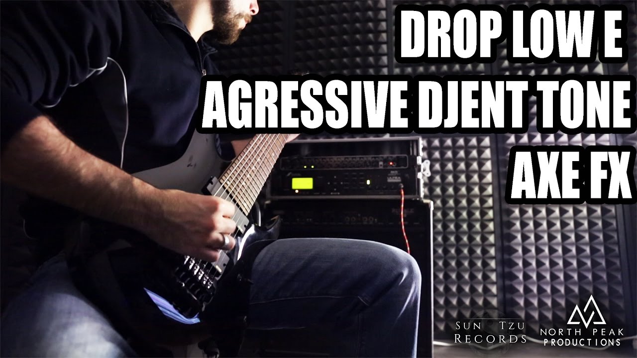 8 Strings Drop LOW E - AGGRESSIVE Djent Metal Tone w/ AXE FX