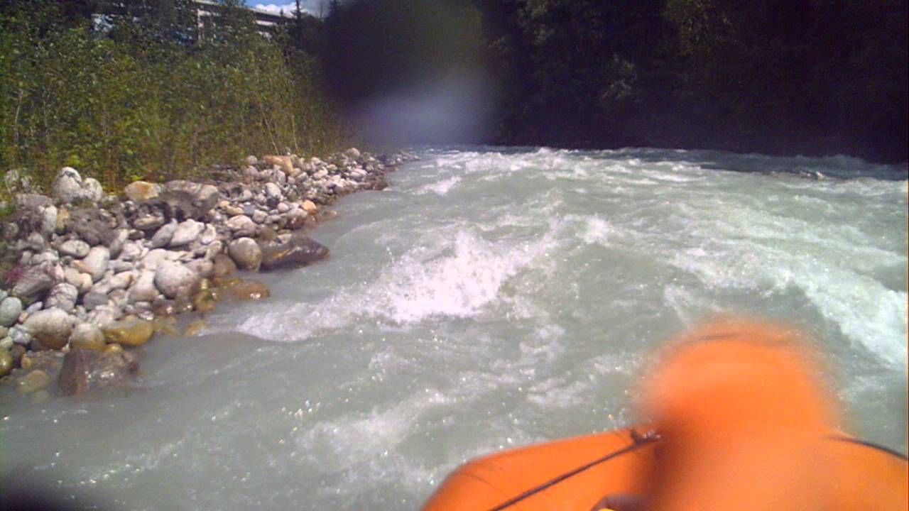 Rafting Morgex-Caduta e recupero di due ragazze nella Dora Baltea-Parte 1°