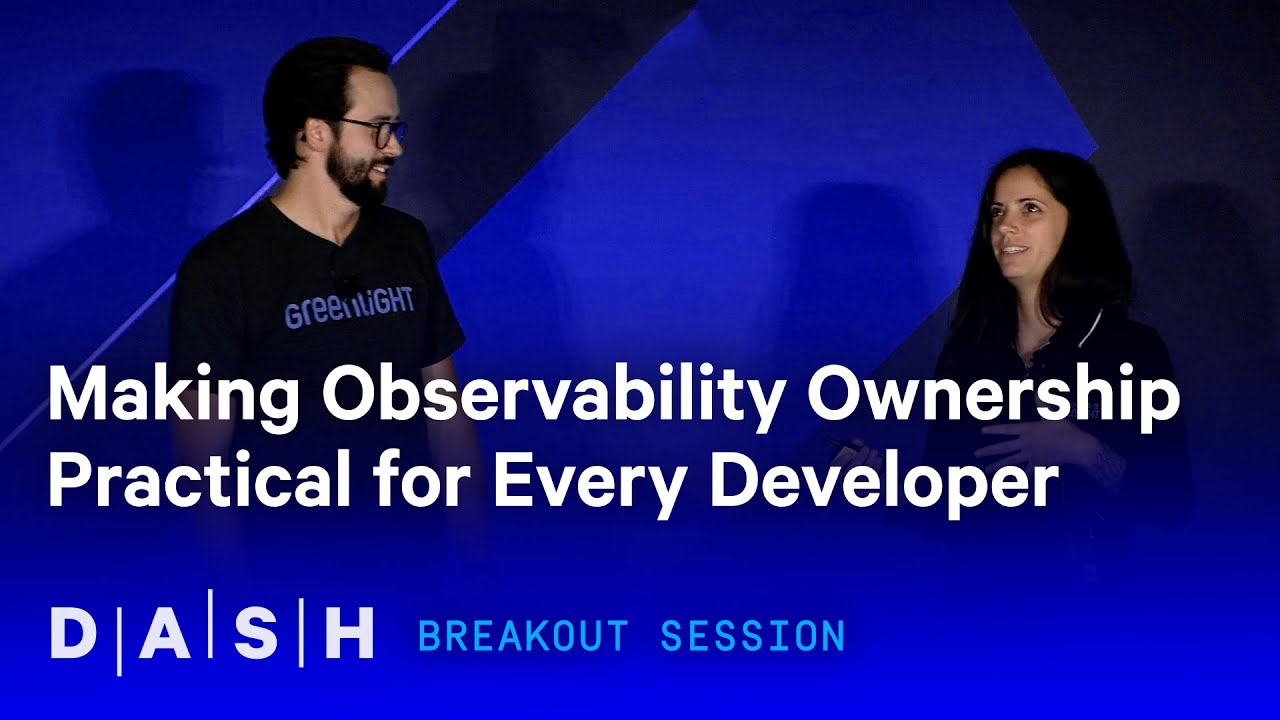 Making Observability Ownership Practical for Every Developer
