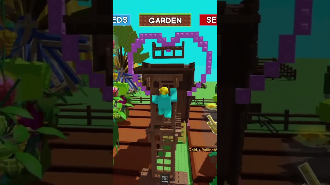 Slide In Grow A Garden!!! #growagarden #gag #roblox