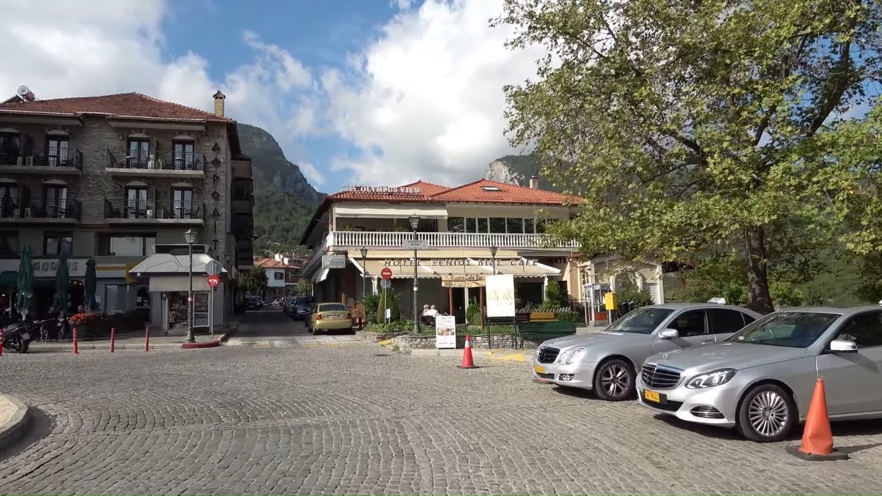Litochoro walking tour - GREECE Oct 2020