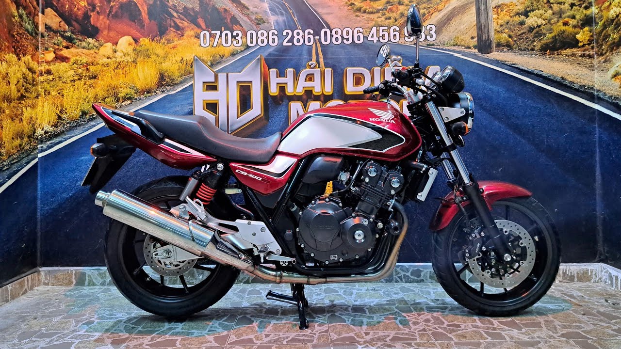 Lên Sàn Honda CB400 Super Four Bản Kỷ Niệm 25Th Siêu Đẹp Keng HQCN Odo 6k5 Chỉ 435tr Lh 0703086286
