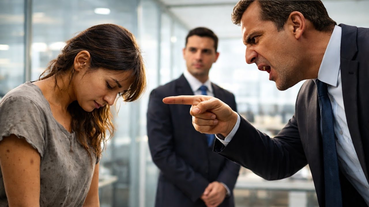 La humillaron por limpiar oficinas…nadie imaginó quién era realmente#HistoriasDramáticas#Humillación