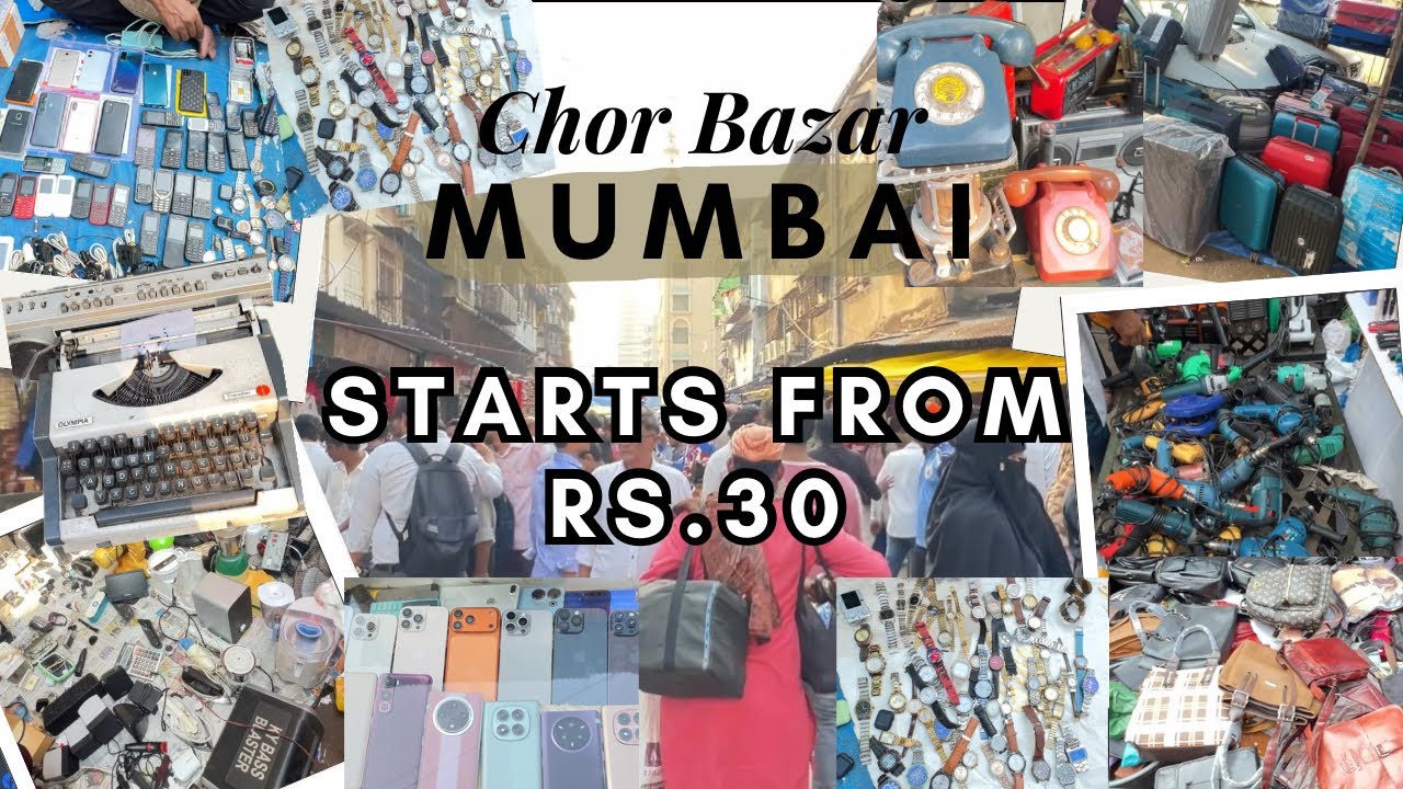 Chor Bazar Mumbai Full Tour | Antique & Vintage Finds Starting at ₹30! Cheapest Market Ever?