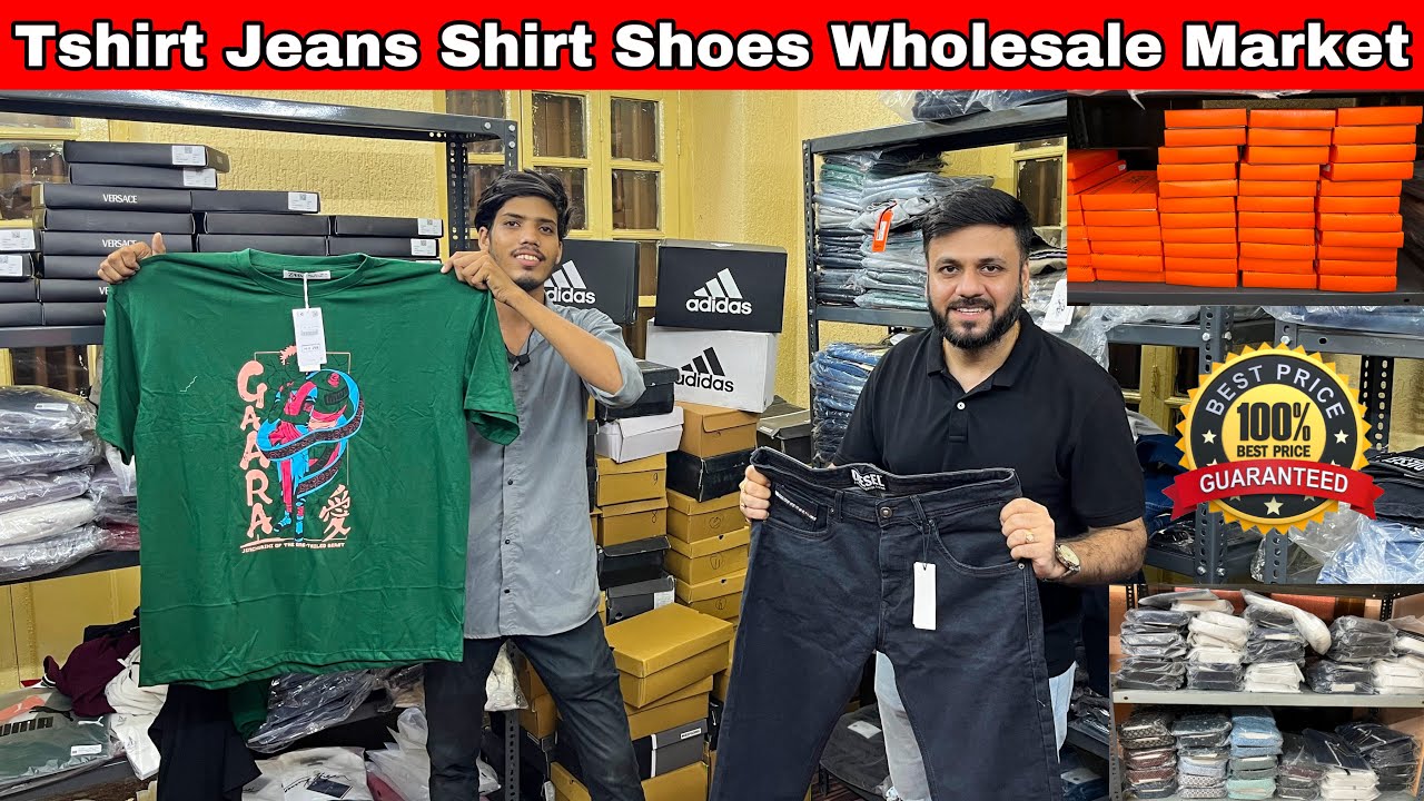 Kolkata Wholesale Cloth Market | Export Surplus Products | Wholesale Price Jeans Market ₹299/-