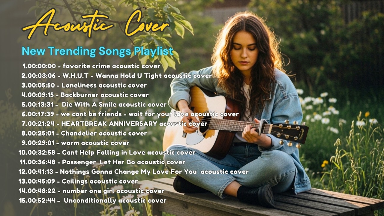 The Best Acoustic Cover of Popular Songs 2026 – Beautiful Guitar Songs 2026