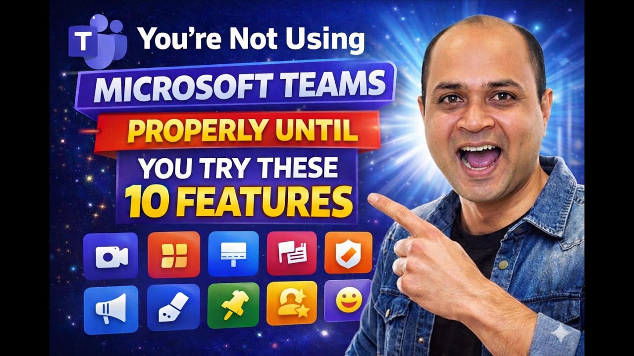 You’re Not Using Microsoft Teams Properly Until You Try These 10 Features #msteams #mstechinsights