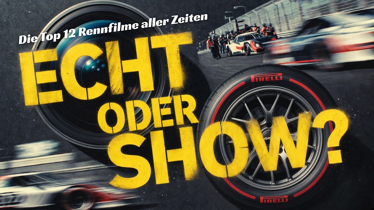 ECHT ODER SHOW? Die Top 12 Rennfilme aller Zeiten. Schafft's der neue Schumacher-Film?