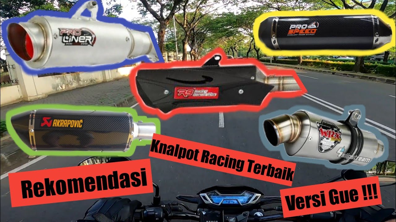5 Rekomendasi Knalpot Racing New CB150R FaceLift Versi GUE !!! #MotoVlog