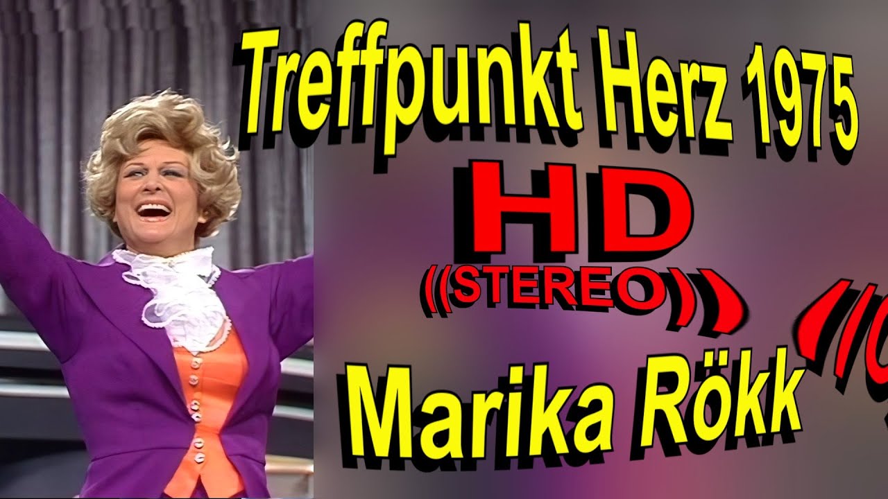 Peter Alexander & Marika R&ouml;kk 1975 Treffpunkt Herz 4:3 HD Stereo