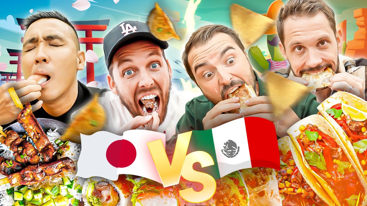 Japonais VS Mexicain : Quelle est la meilleure cuisine ?!