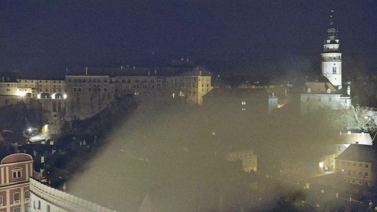 Otočná kamera město Český Krumlov