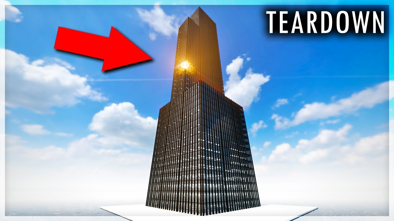 УНИЧТОЖИЛ ОГРОМНЫЙ НЕБОСКРЁБ ИЗ ЧИКАГО! TEARDOWN