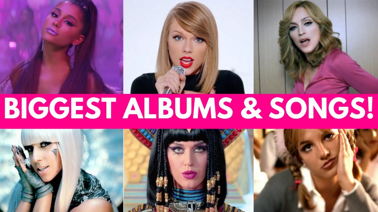 Female Singers : Best Selling ALBUM & SONG!