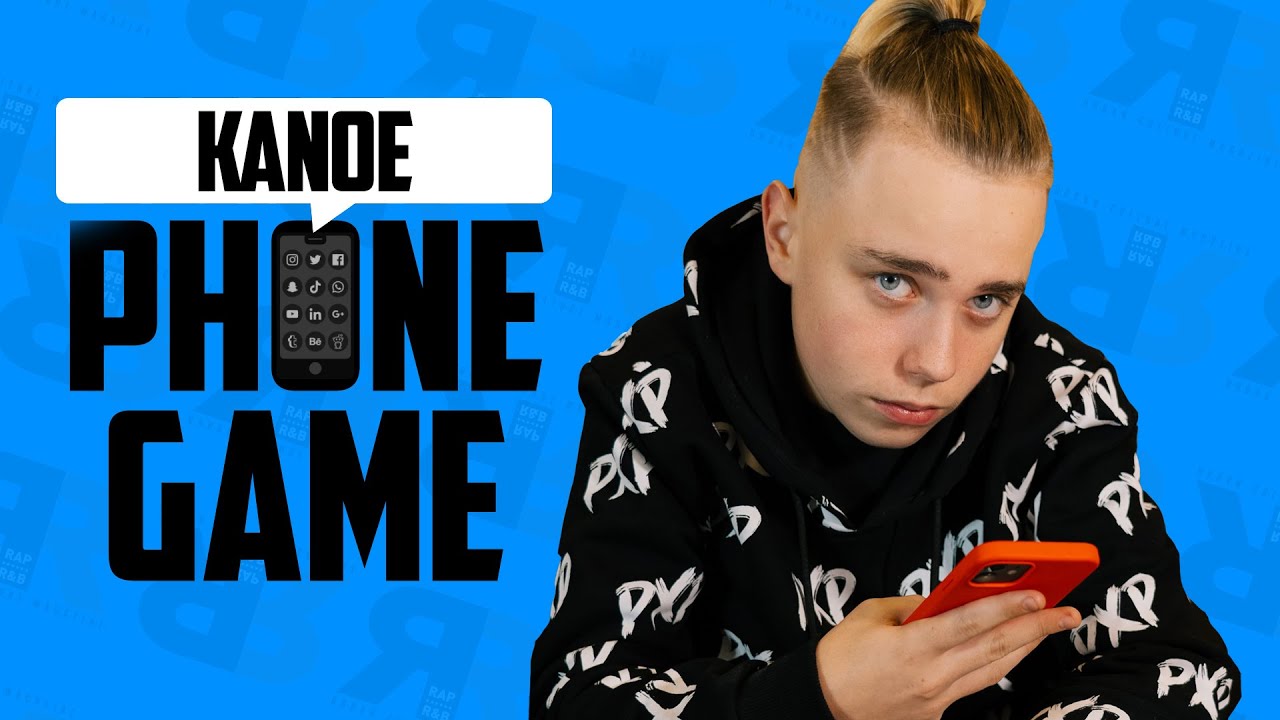 KANOE - PHONE GAME : Son 1er téléphone, Kylie Jenner, son dernier screen, Ninho, son Emoji…