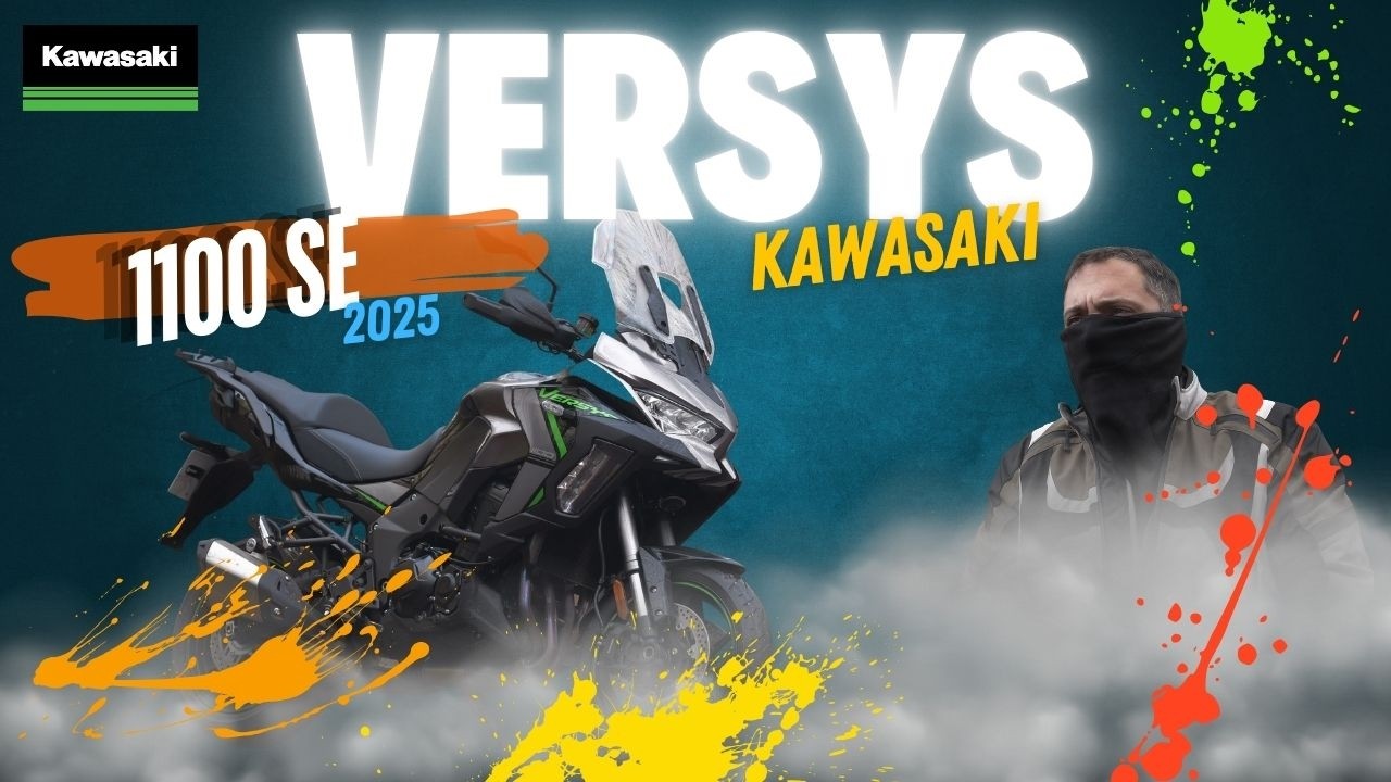 Essais Kawasaki Versys 1100 SE 2025: réelle nouveautés?