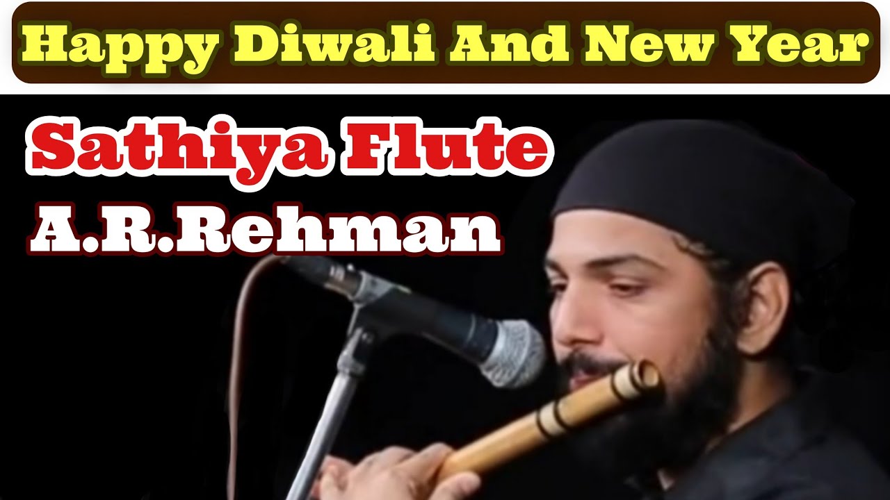 Saathiya Flute Tutorial By SantAkshat । A.R.Rehman । दीपावली और नव वर्ष की शुभकामनाएं।