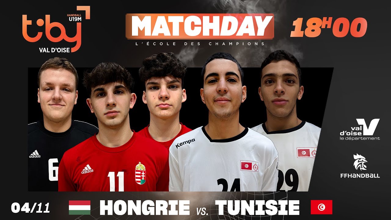 M5 I Hungary - Tunisie I TIBY Handball 2023