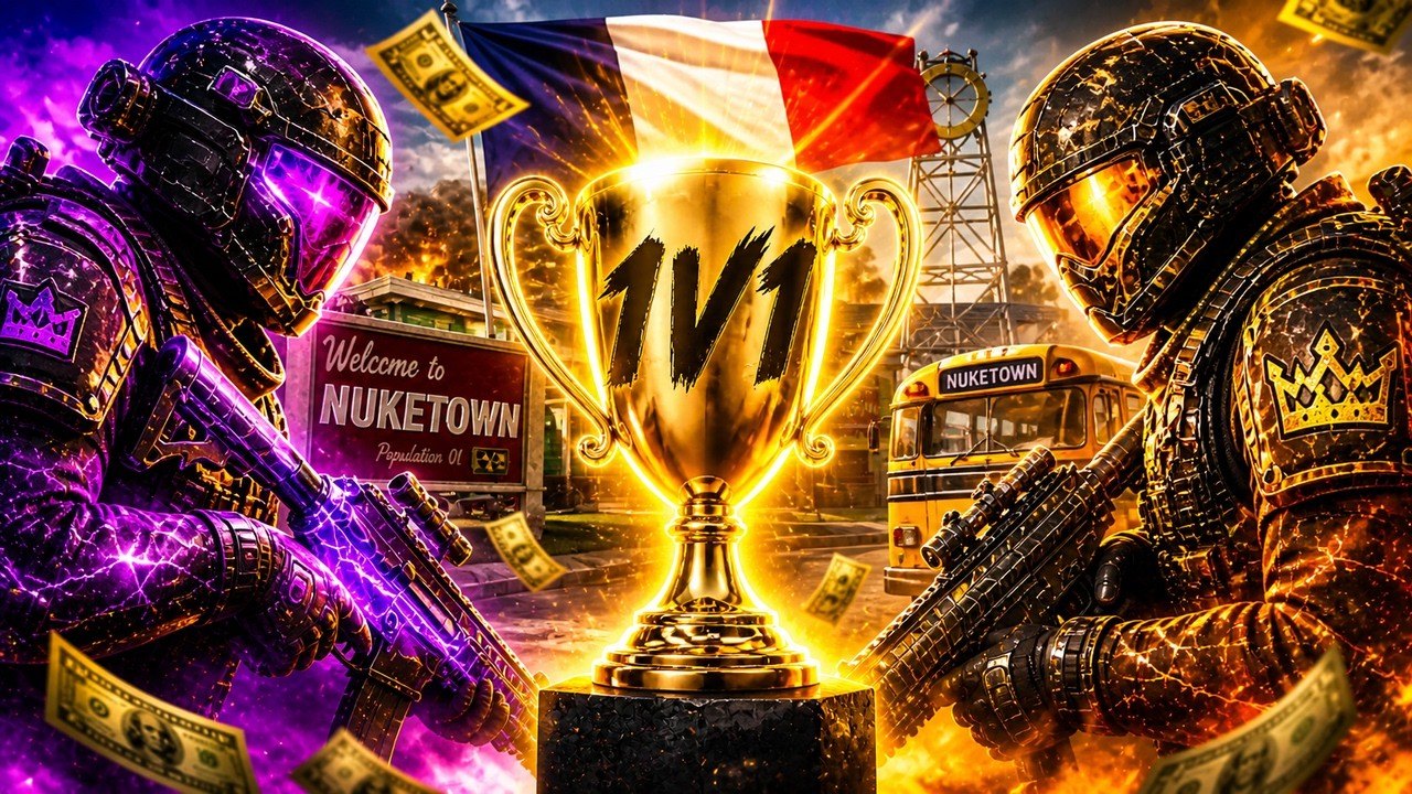 LA COUPE DE FRANCE DE 1VS1 CALL OF DUTY BLACK OPS 7 !! (avec les meilleurs joueurs FR🇫🇷)