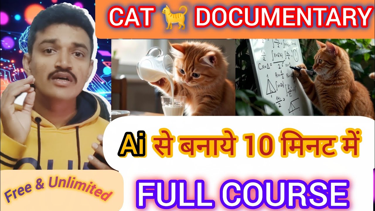 Learn to make cat videos with AI animation. How to make human-like cat AI videos? A to Z AI proce...