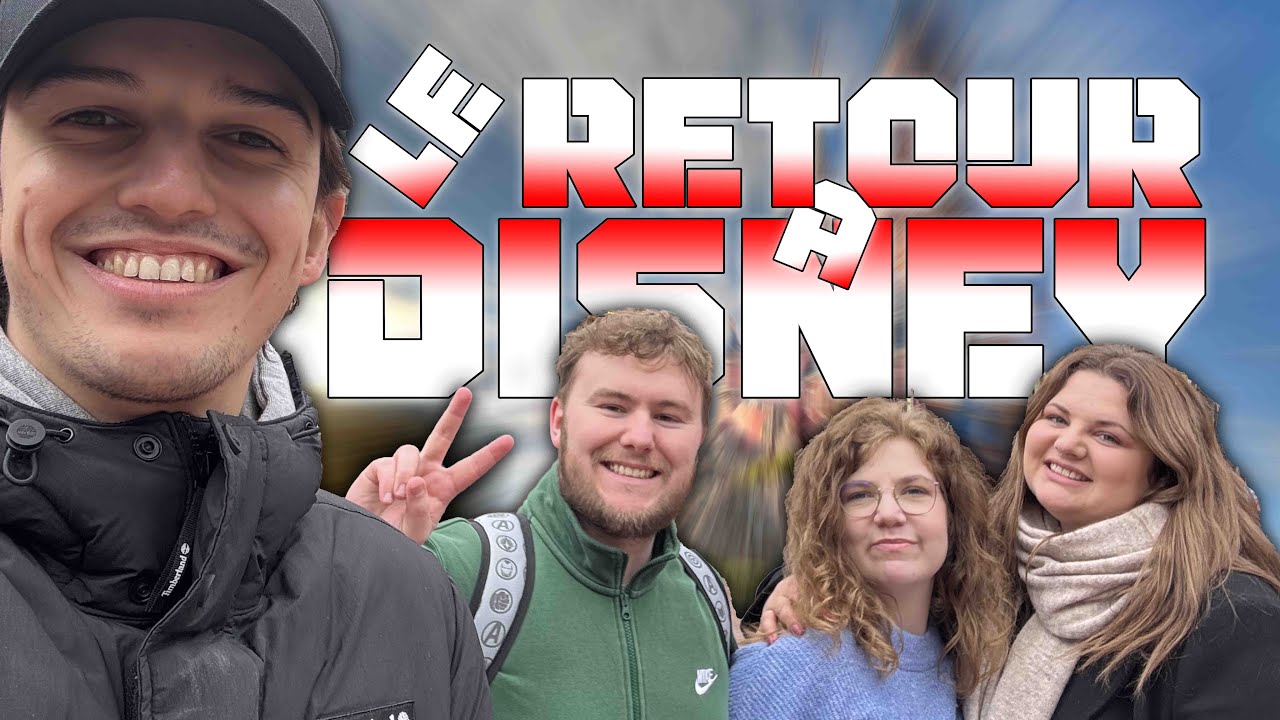 PREMIER VLOG | Retour à Disneyland Paris