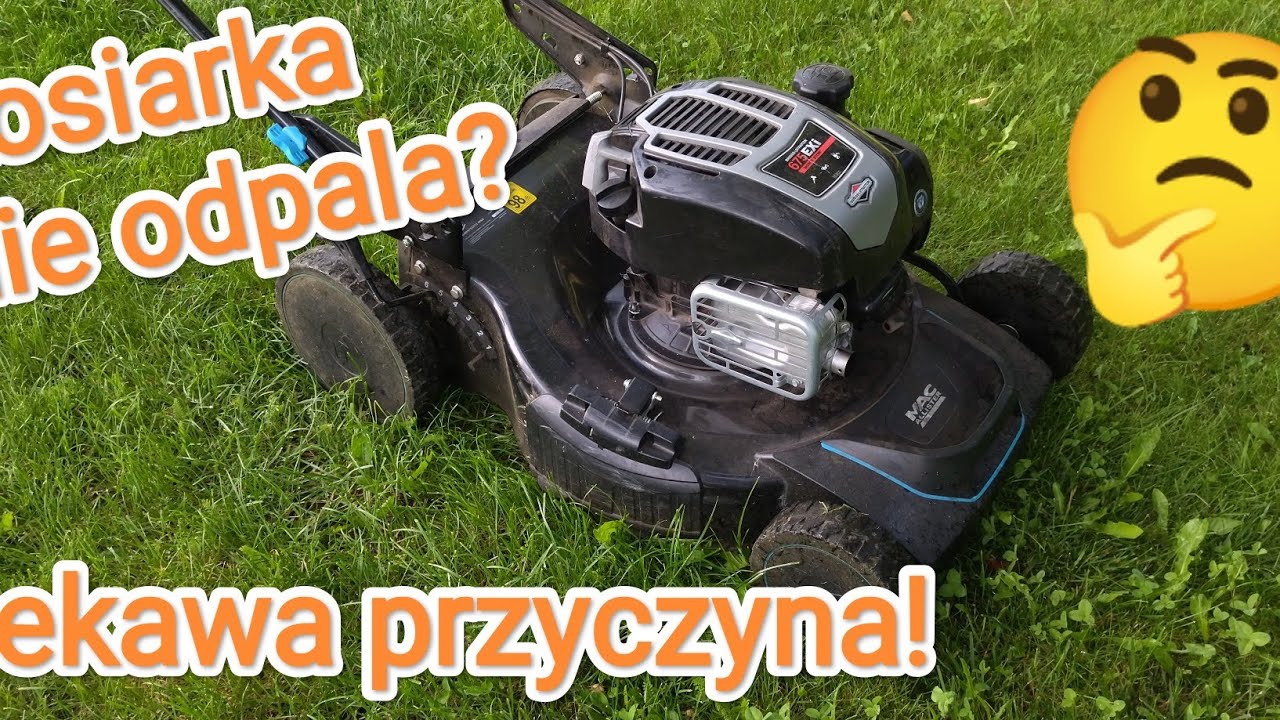 Kosiarka nie odpala dlaczego? Silnik briggs&stratton 675exi, #wibracje.