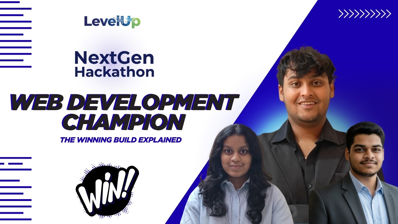 Web Development Track Finals | The Winning Presentation 🏆| NextGen Hackathon 2026 | LevelUp