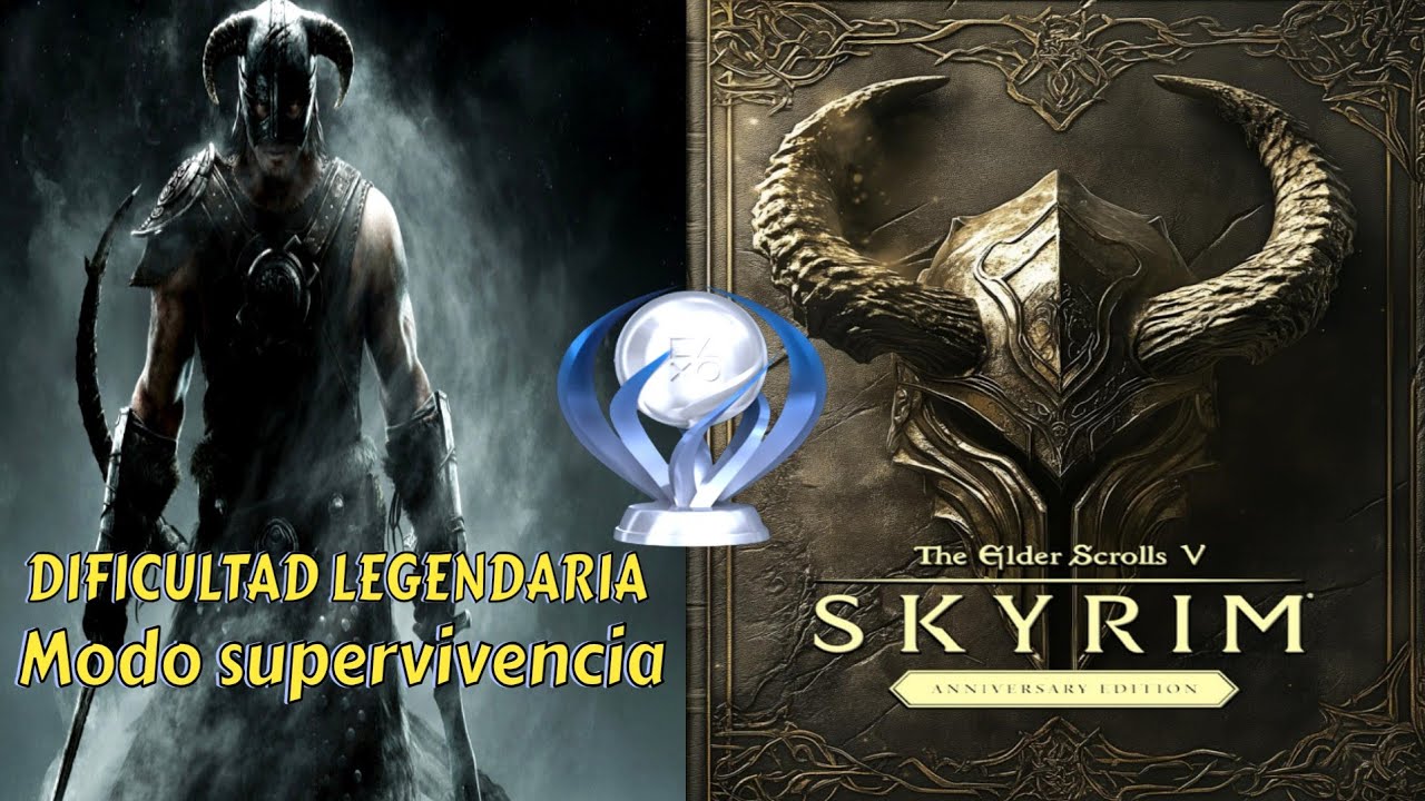Platinando Skyrim edición Aniversario | Dificultad LEGENDARIA | Modo Supervivencia | Parte 12
