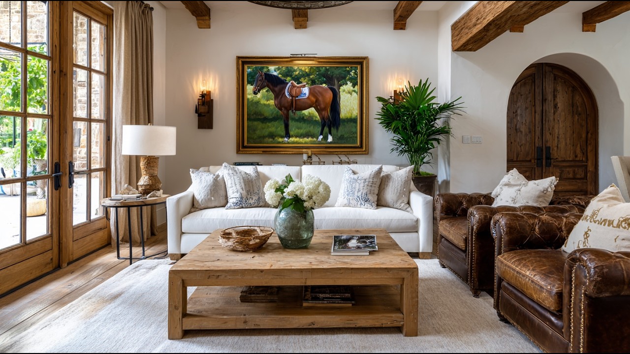 «Тихая роскошь Марты Стюарт, 2026» 🐎🏡 Элегантный конный фермерский дом