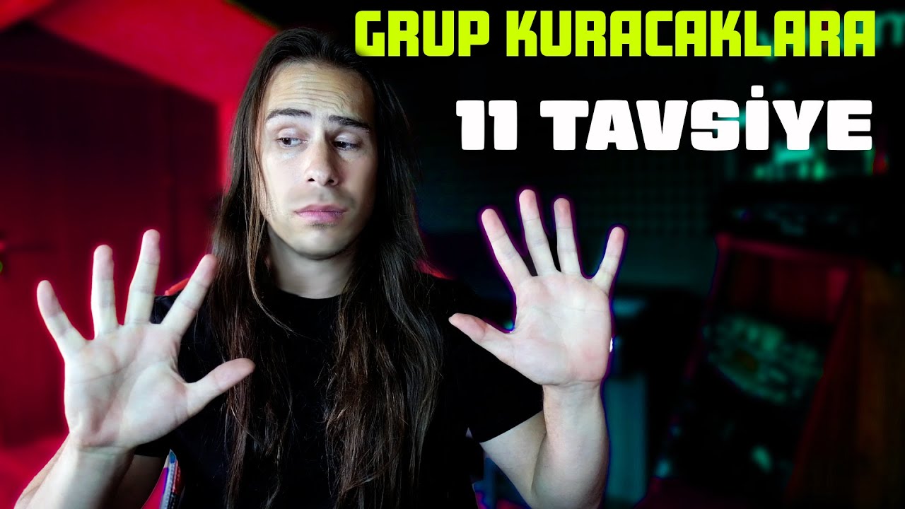 Grup Kuracaklara ve Yeni Müzik Gruplarına 11 Tavsiye