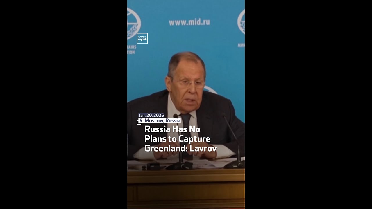 Russia Has No Plans to Capture Greenland: Lavrov