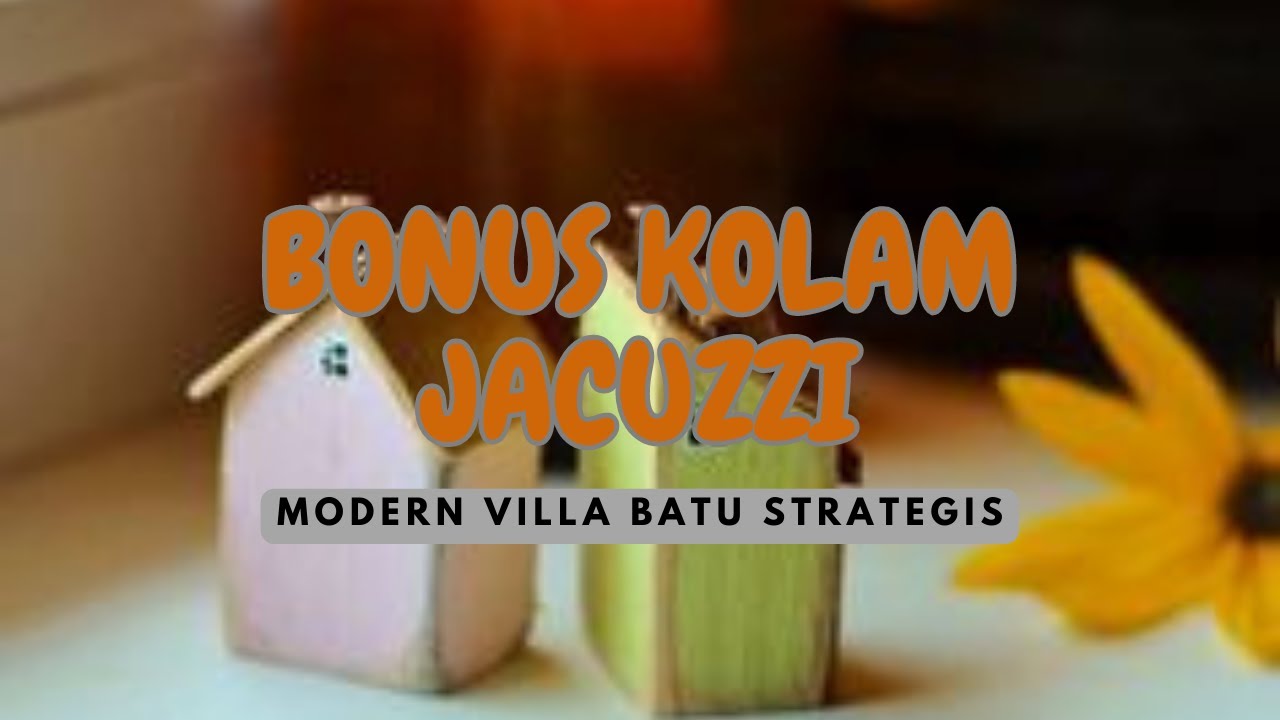 Dijual Villa Modern 2Lt dengan Konsep Smart Home Lokasi Tenang & Nyaman Dekat Golden Tulip Kota Batu