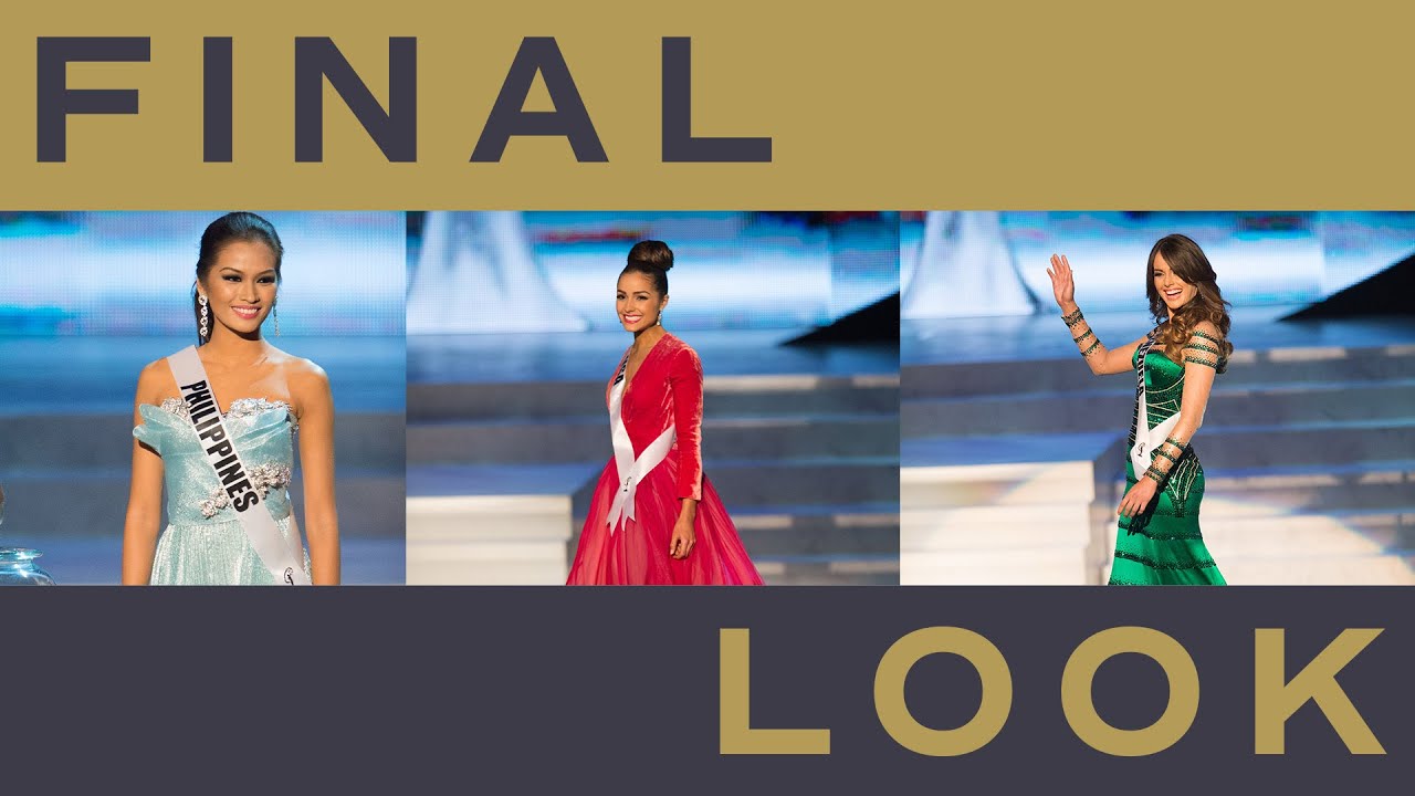 61st MISS UNIVERSE (2012) - FINAL LOOK | Miss Universe