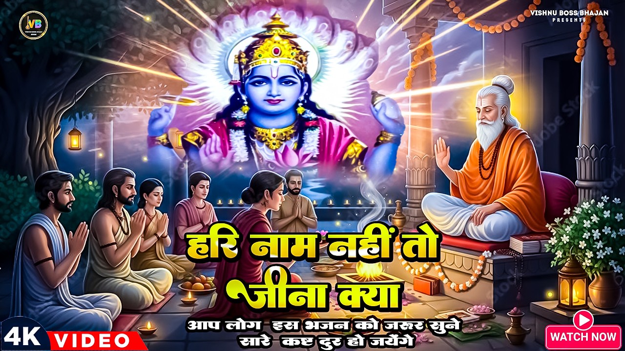 LIVE: हरि नाम नहीं तो जीना क्या | Hari Naam Nahi To Jeena Kya | #VishnuBossBhajan