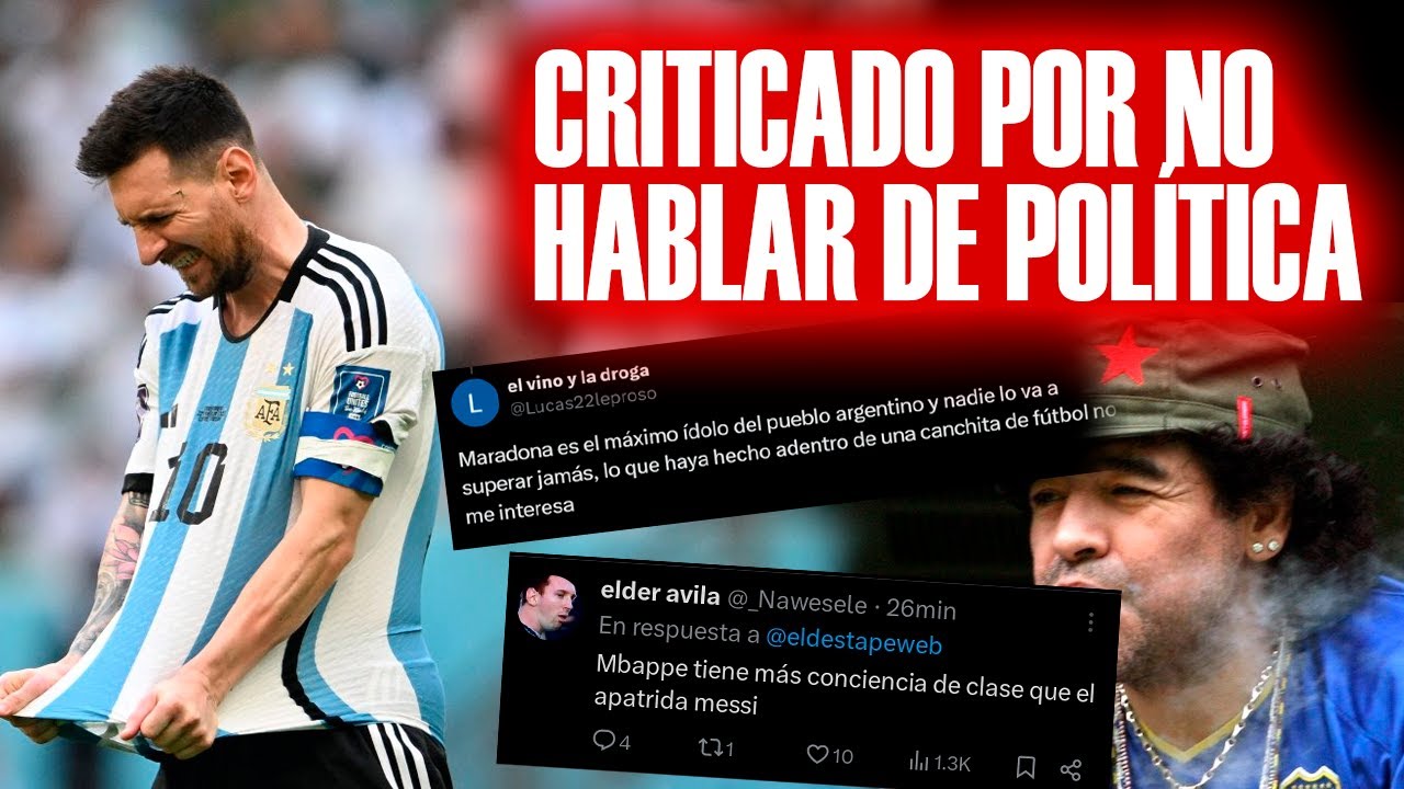 ¿MESSI tiene que APRENDER de MBAPPE? Marado NO es más que Messi ni futbolísticamente ni como persona