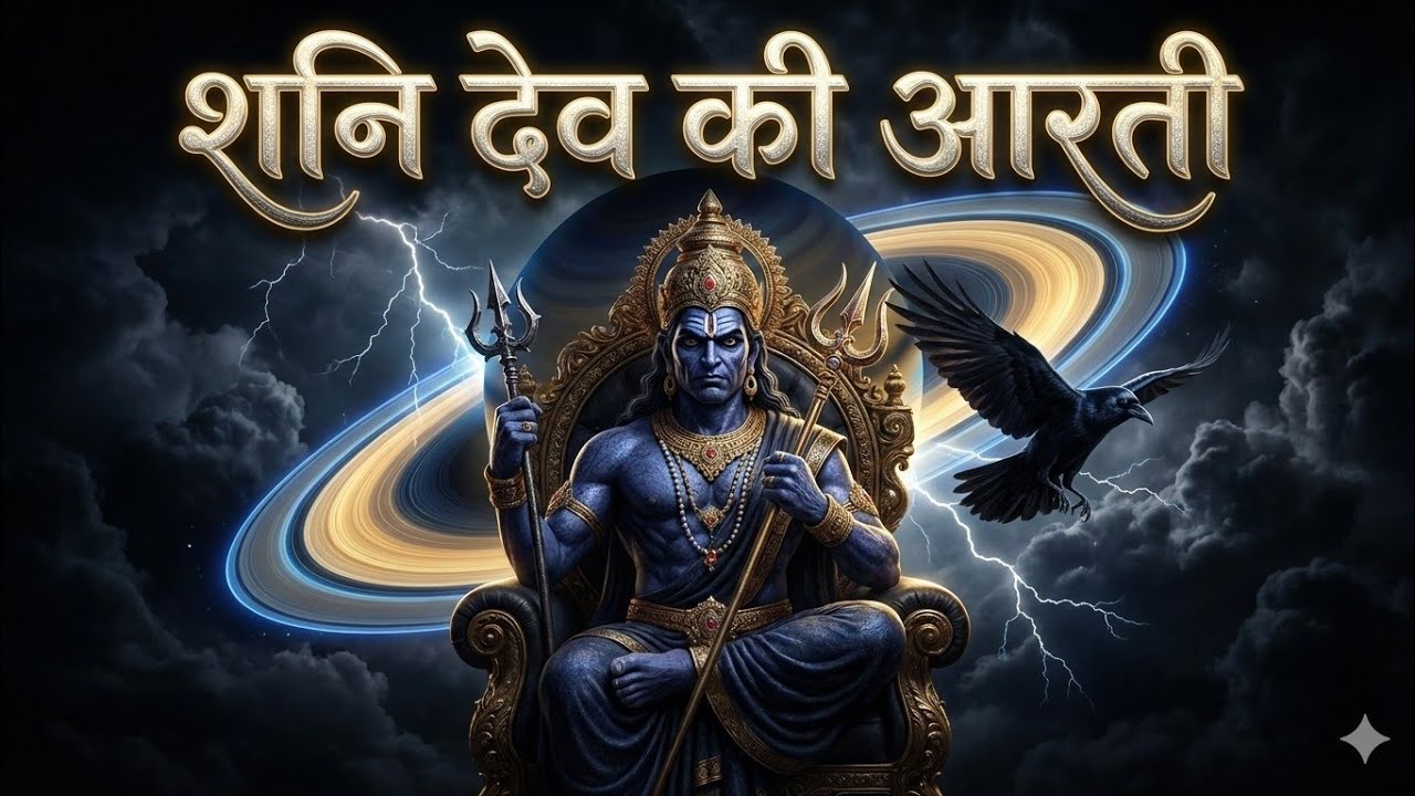Shani Dev Aarti | Powerful Shani Dev Song | Shani Maharaj Bhajan | Shaniwar Special