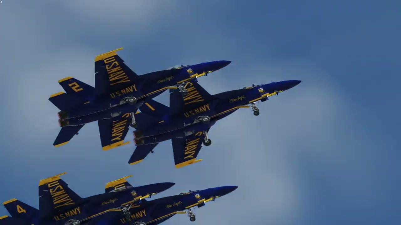 Virtual Blue Angels - Live Practice 9/4/2025